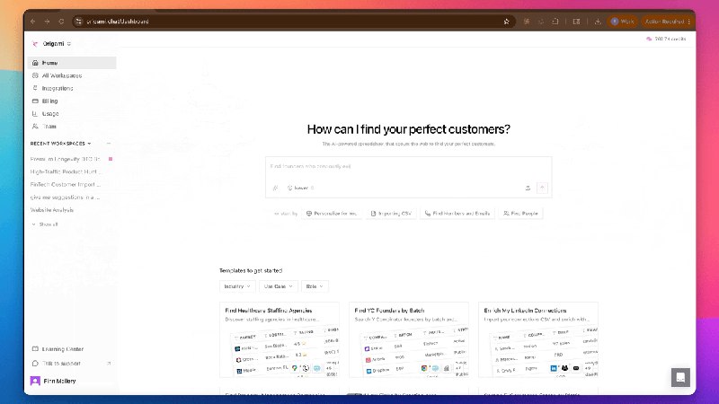 PH今日热榜 | 2026-02-201. Origami.chat标语：只需一个提示，就能为你精准找到潜在客户