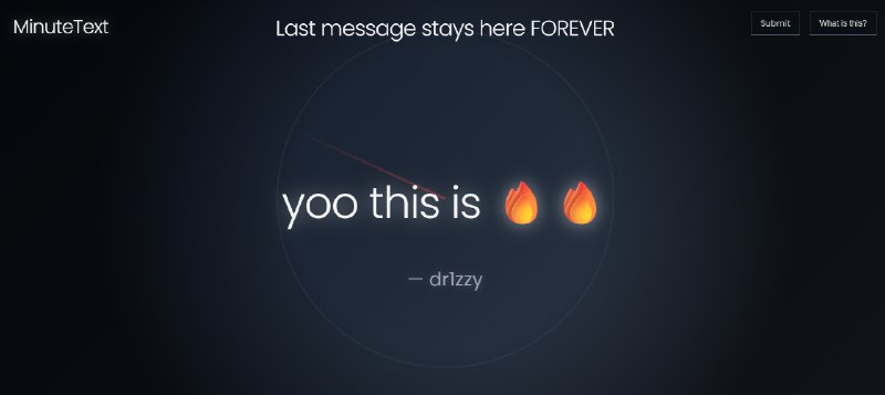 9. MinuteText标语：花1美元发消息，能发1分钟，也可能是永久有效哦！可别浪费这机会