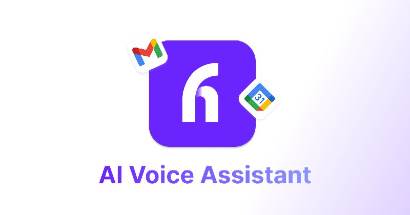 3. Harmony AI Voice Assistant标语：用语音管理邮件和日历介绍：适用于 Gmail 邮箱和谷歌日历的人工智能高管语音助手