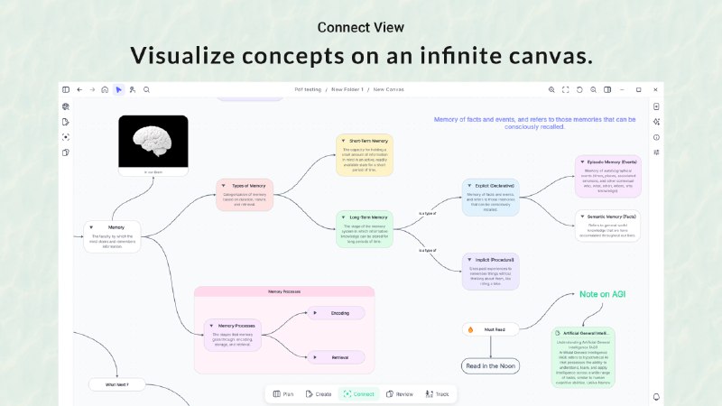 2. BrainLoom标语：把PDF文件转化为抽认卡