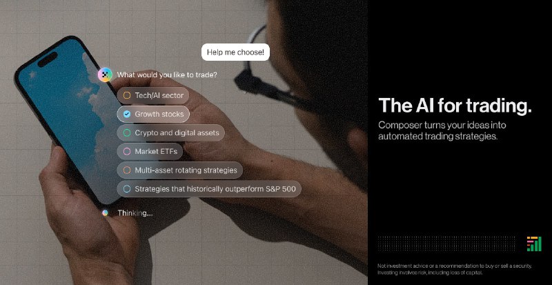 7. Trade with AI标语：能理解、构建并运用自动化策略进行交易的人工智能解析：原句描述了一种人工智能具备的三种能力，即“理解”“构建”自动化策略，以及运用这些策略进行“交易”