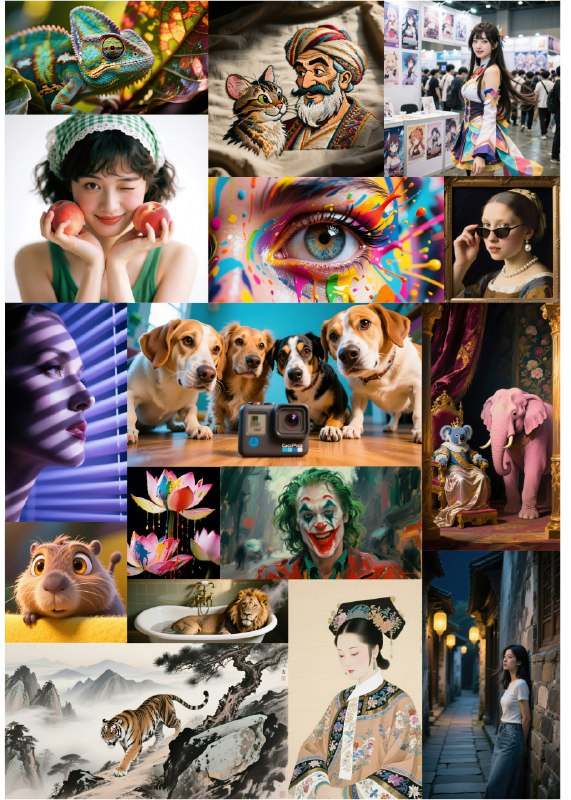 8. Qwen-Image标语：美轮美奂的图片，精妙绝伦的文字介绍：通义图像（Qwen - Image）是通义团队推出的一款全新的200亿参数开源图像基础模型