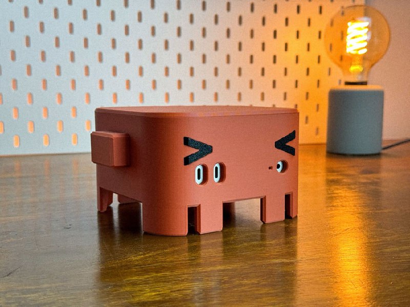 10. OpenClaw Mac mini M4 Enclosure标语：每一只强悍的小甲壳动物都需要一个合适的外壳！介绍：OpenClaw Mac mini M4机箱是一款有趣且值得展示的3D打印机箱，适用于你的OpenClaw、Clawdbot或Moltbot设备