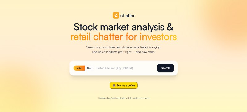 2. Chatter标语：了解哪些Reddit（红迪网）投资者赚了大钱，以及这种情况多久会出现一次