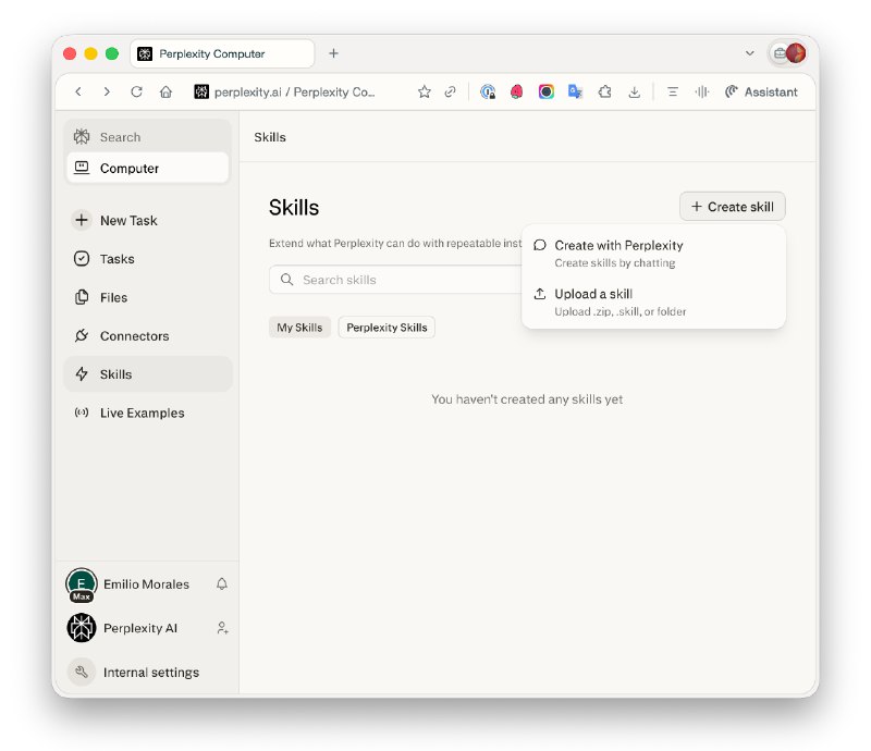 PH今日热榜 | 2026-03-141. Perplexity Computer Skills标语：通过可重复执行的指令来扩展计算机的能力