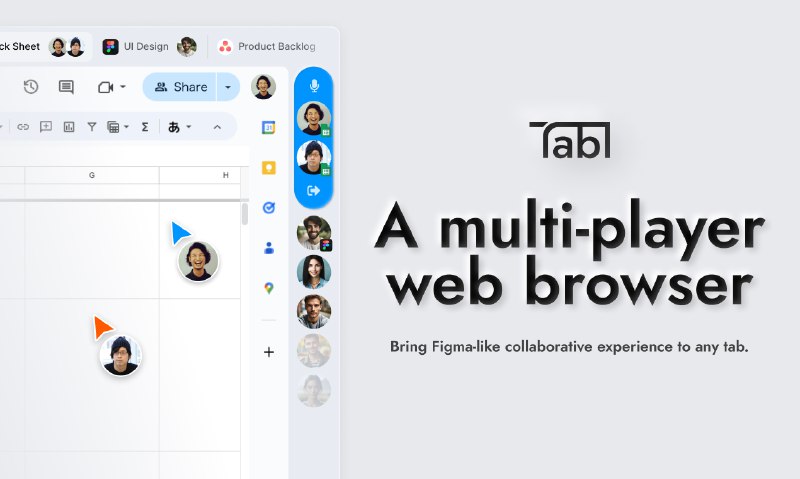 PH今日热榜 | 2025-07-011. Tabl 1.0标语：多人网络浏览器解释：“multi-player”表示“多人的”，“web browser”是“网络浏览器”，所以整体就是“多人网络浏览器”，这种表达简洁明了，符合科普杂志或日常对话的风格
