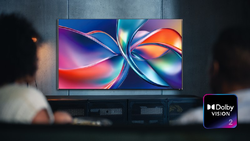 5. Dolby Vision® 2标语：借助更多人工智能技术以及“真实动态”平滑处理，超越高动态范围显示（HDR）效果