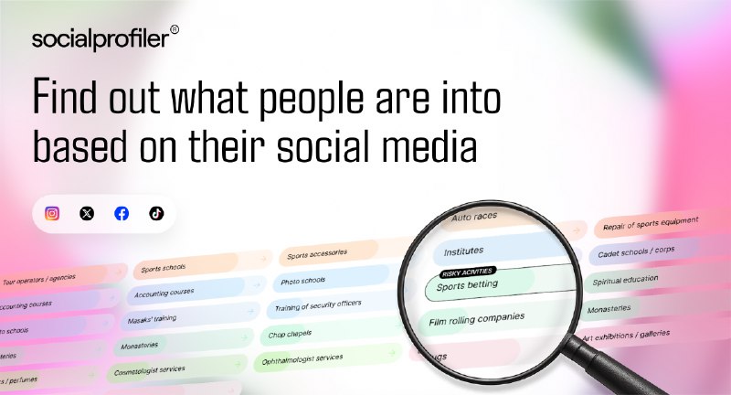 PH今日热榜 | 2025-06-041. Socialprofiler标语：根据人们的社交媒体动态，了解他们的兴趣所在
