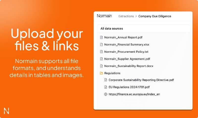 3. Normain标语：从复杂文档中获取可靠见解介绍：诺尔曼（Normain）是一款针对复杂文档的、以提取信息为先的人工智能工具