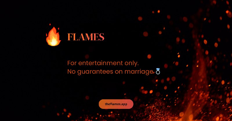 7. The FLAMES标语：经典的笔记本游戏，如今既具电影质感，又适配网络环境，堪称完美