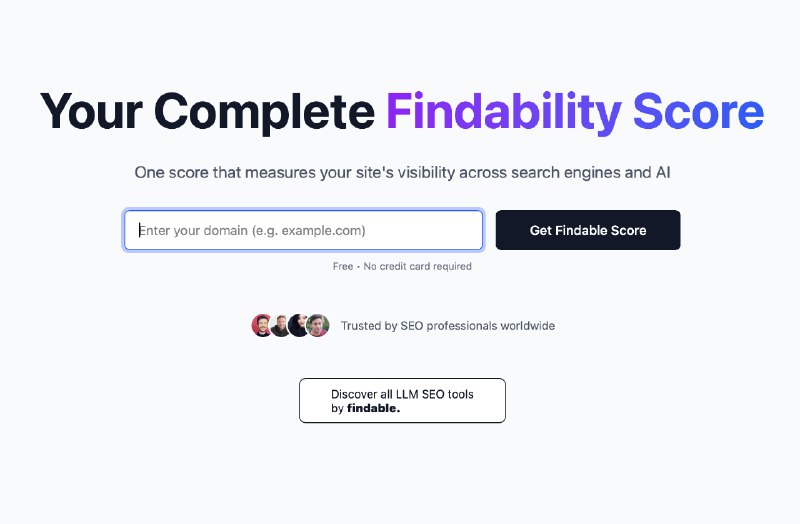 3. AI SEO Score标语：查看你们公司的人工智能搜索引擎优化得分
