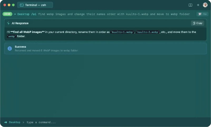 8. Kuulto标语：使用/人工智能功能来整理文件、转换图像格式等等