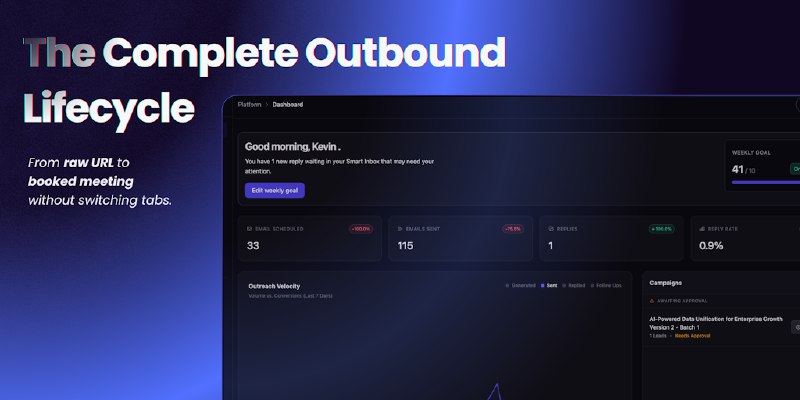AI sales assistant that finds leads + books meetings for you | Nexuscale AI | Product Hunt