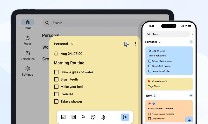 3. Planndu 标语：人工智能待办事项清单、任务管理、计划安排与提醒应用程序，任务管理功能介绍：普兰杜（Planndu）能帮你制定计划、有条不紊地安排生活，还能让你顺利完成各项事务！我们集成了市面上反应最快的人工智能模型，助你把想法转化为条理清晰的待办事项清单