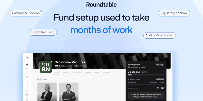 Roundtable: Raise a fund, run a syndicate, raise for your startup. | Product Hunt