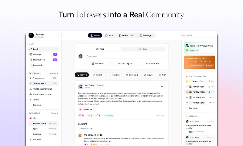 5. PopHop标语：把你的受众转化为活跃的消费群体这里“active economy”结合语境意译为“活跃的消费群体”更符合日常表达习惯，强调将受众转化为有消费活力、能推动经济活动的群体