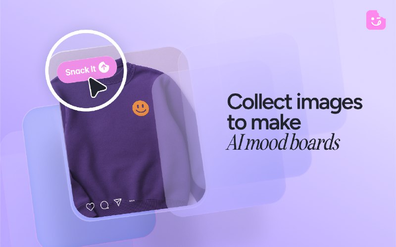 4. Snack it标语：从你在网上看到的任何东西中创建人工智能灵感板🍫介绍：告别截图杂乱：Snack it 能保存任何图片，还能从灵感板中自动生成人工智能提示语，并在数秒内发送到 ChatGPT、Midjourney、Gemini 等平台