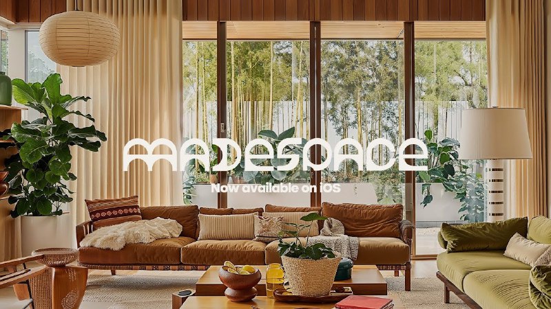 4. Madespace标语：全球首个人工智能室内设计工作室介绍：美居空间（Madespace）的创立宗旨是让每个人都能轻松进行室内设计