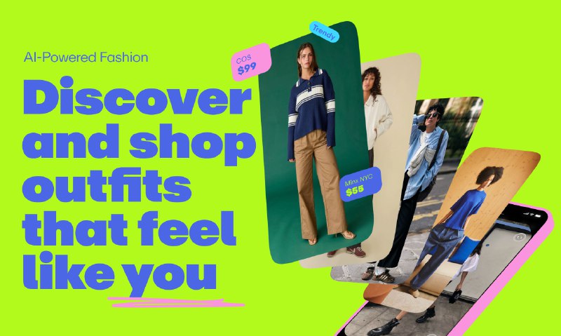 2. Lookverse.ai标语：一款用于个性化时尚探索与购物的应用程序介绍：这是一个由人工智能驱动的购物平台，它能以专为你打造的个性化、预测式体验，改变你搜索和探索时尚款式的方式