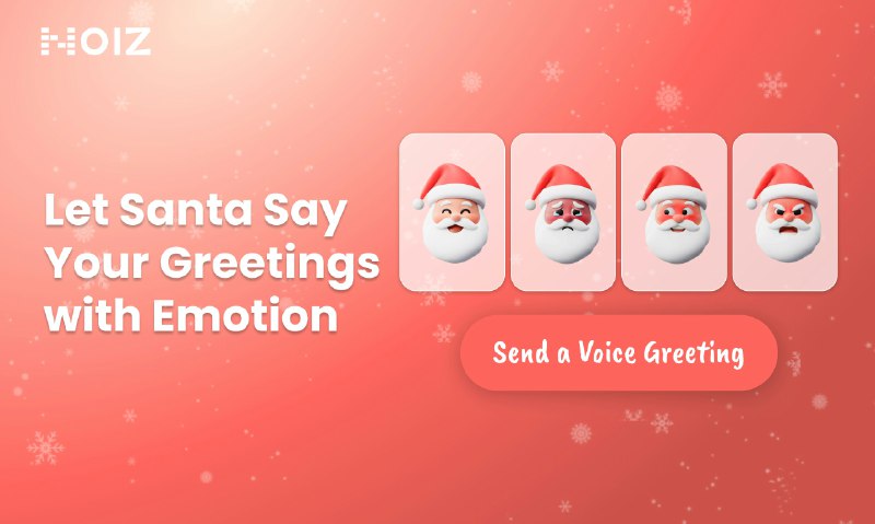 PH今日热榜 | 2025-12-211. NOIZ AI标语：用表情符号饱含深情地表达节日祝福